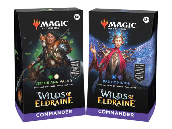 Wilds of Eldraine Commander decks