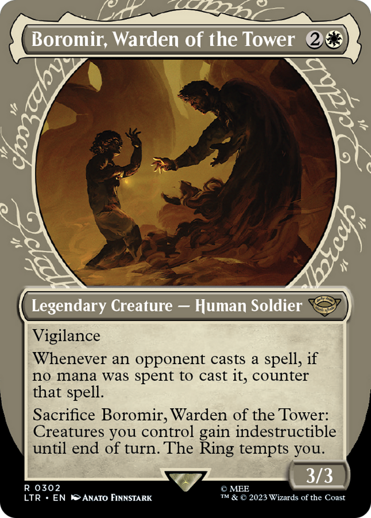 Boromir, Warden of the Tower (Showcase Ring Frame) [The Lord of the Rings: Tales of Middle-Earth]